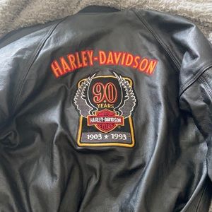Harley Davidson vintage leather jacket